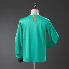 Barcelona 10/11 Away Long Sleeve Retro Jersey