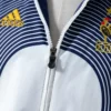 France 05/06 Retro Windbreaker Jacket – White & Blue