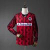 Eintracht Frankfurt 1995/96 Retro Home  Long Sleeve Jersey