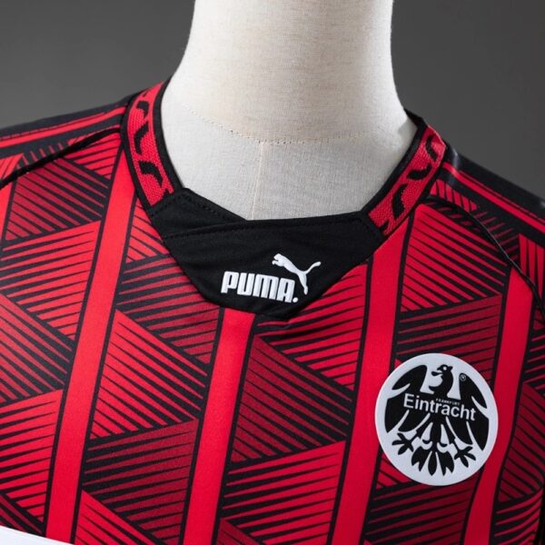 Eintracht Frankfurt 1995/96 Retro Home  Long Sleeve Jersey