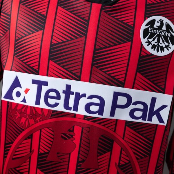 Eintracht Frankfurt 1995/96 Retro Home  Long Sleeve Jersey