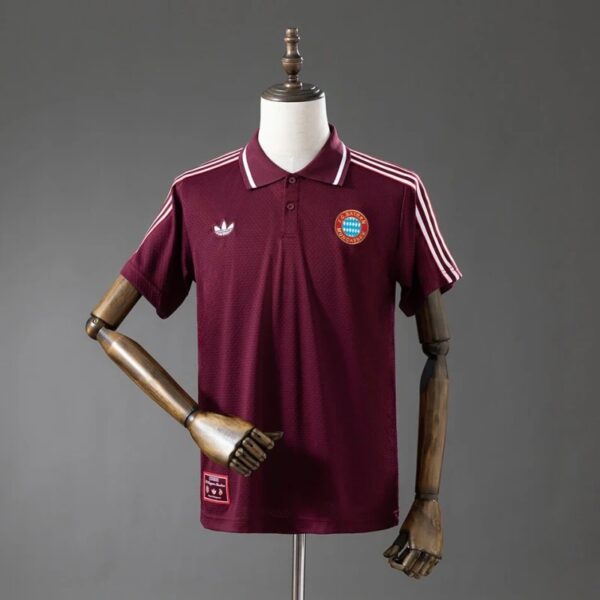 Bayern Munich Polo Shirt - Maroon