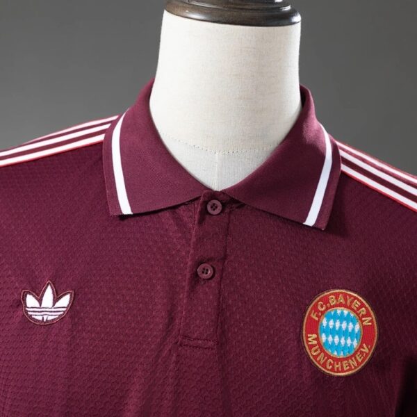 Bayern Munich Polo Shirt - Maroon