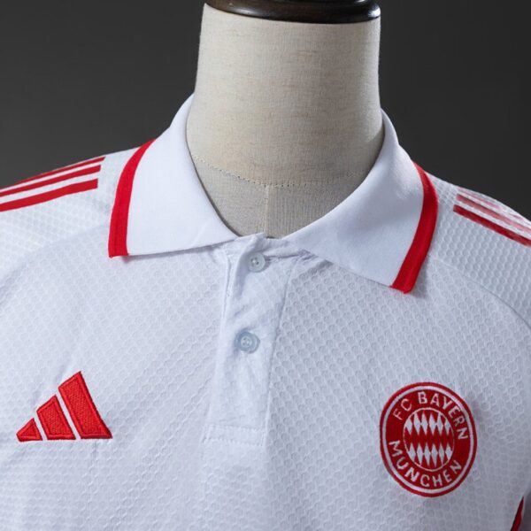 Bayern Munich Polo Shirt - White