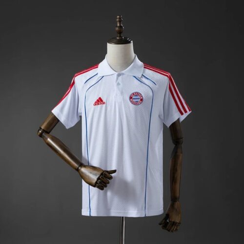 img_4491 Bayern Munich Polo Shirt - White