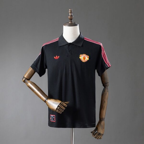 Manchester United Polo Shirt - Black
