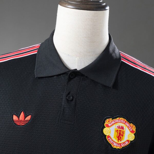 Manchester United Polo Shirt - Black