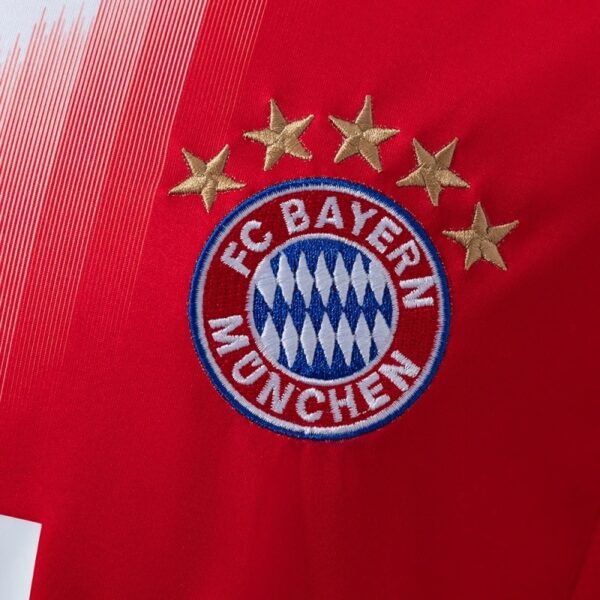 Bayern Munich 2025/26 Home Long Sleeve Jersey – Official Edition