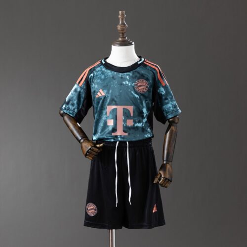 Bayern Munich 2024/25 Kids Away Kit – Full Set