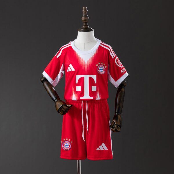 Bayern Munich 2025/26 Kids Home Kit – Full Set