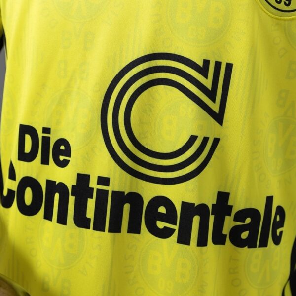 Borussia Dortmund 1996/97 Home Retro Long Sleeve Jersey