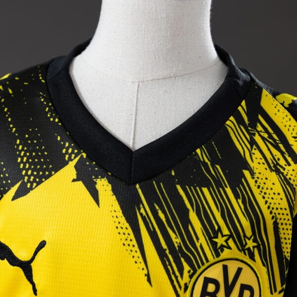 Borussia Dortmund 2025/26 Kids Home Kit – Full Youth Set