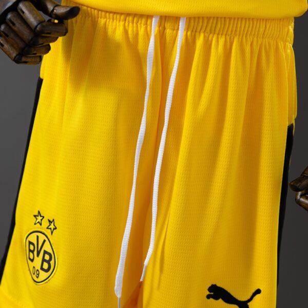 Borussia Dortmund 2025/26 Kids Home Kit – Full Youth Set