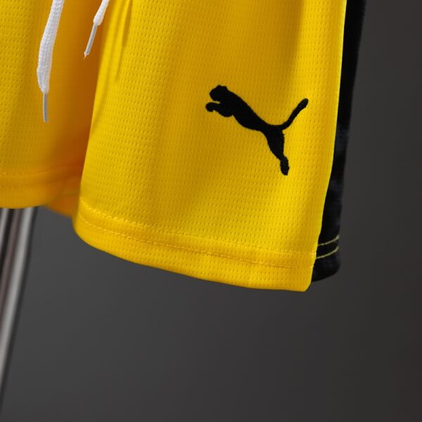Borussia Dortmund 2025/26 Kids Home Kit – Full Youth Set