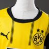 Borussia Dortmund 2024/25 Kids Home Kit – Full Youth Set