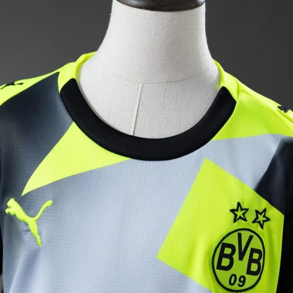 Borussia Dortmund 2025/26 Kids Away Kit – Full Youth Set (Copy)