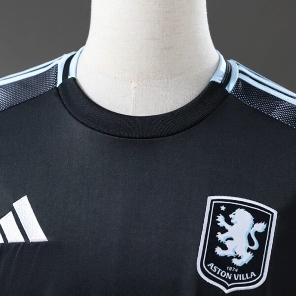 Aston Villa 2025/26 Away Black Jersey – Official Home Shirt