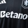Aston Villa 2025/26 Away Black Jersey – Official Home Shirt