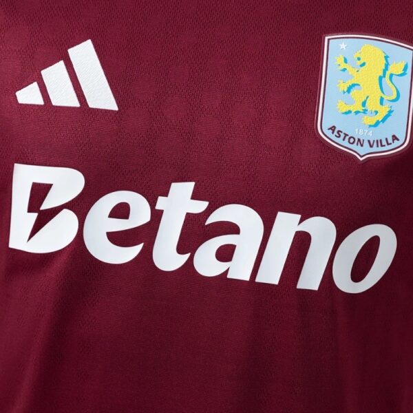 Aston Villa 2025/26 Home Jersey – Player Version