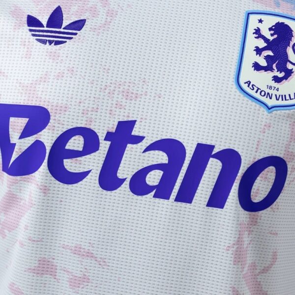 Aston Villa 2025/26 Away Jersey – Player Version