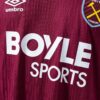 West Ham United 2025/26 Home Jersey – Official Player Edition