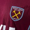 West Ham United 2025/26 Home Jersey – Official Player Edition