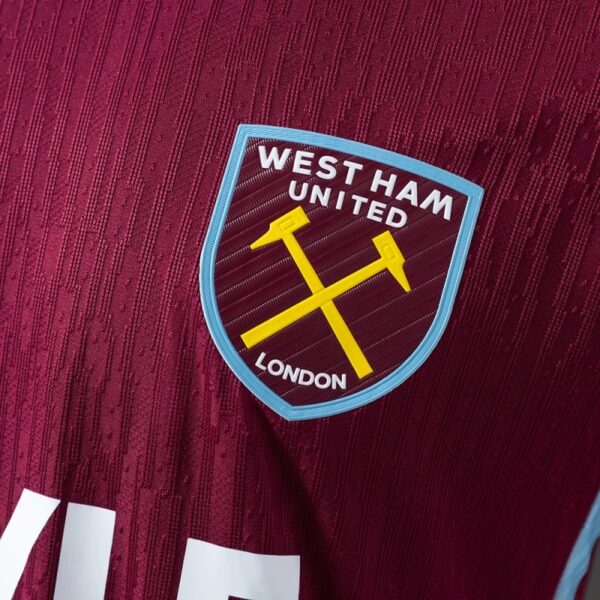 West Ham United 2025/26 Home Jersey – Official Player Edition