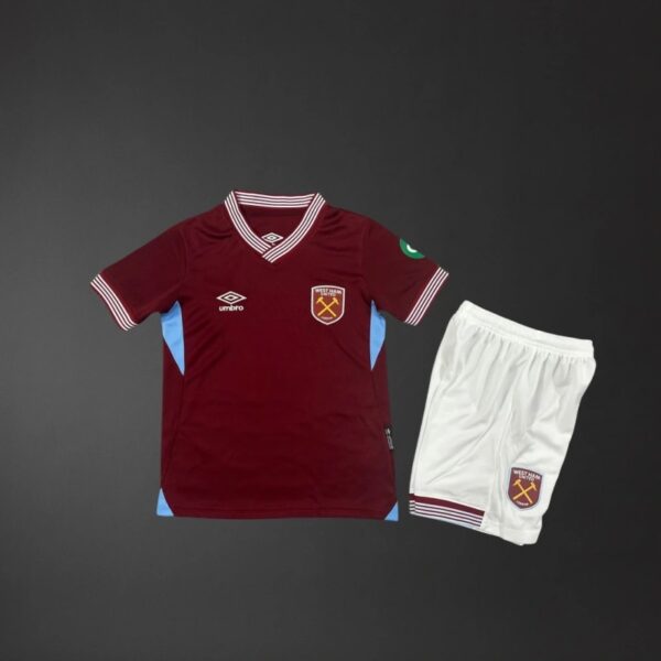 West Ham 2025/26 Kids Kit – Official Style Edition