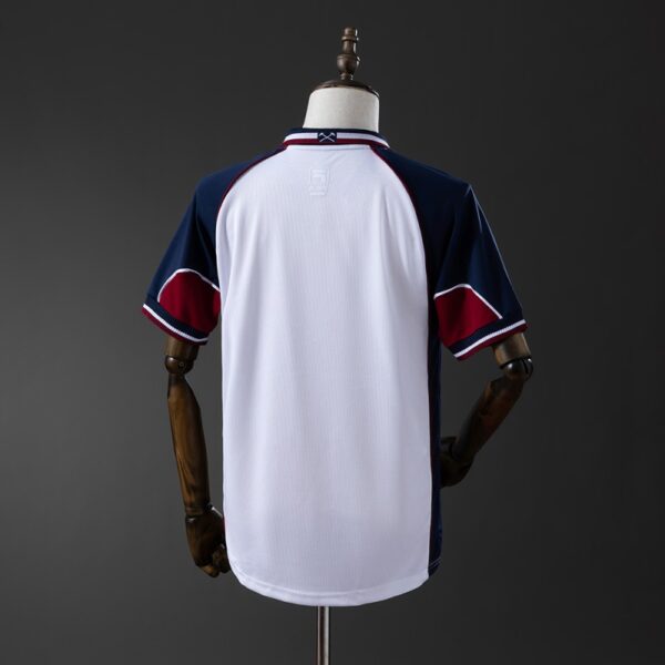 West Ham United Retro 1999/01 Away Jersey – Classic Heritage Edition