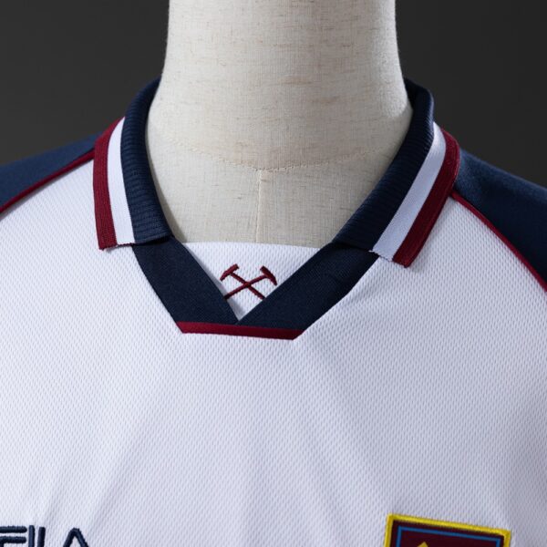 West Ham United Retro 1999/01 Away Jersey – Classic Heritage Edition