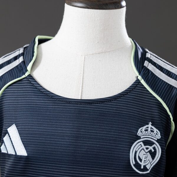 Real Madrid 2025/26 Away Kids Kit – Official Style Edition