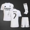Real Madrid 2025/26 Home Kids Kit – Official Style Edition