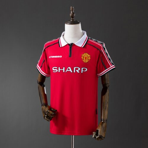 Manchester United 1998/99 Home Retro Jersey – Treble Winners Edition