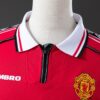 Manchester United 1998/99 Home Retro Jersey – Treble Winners Edition