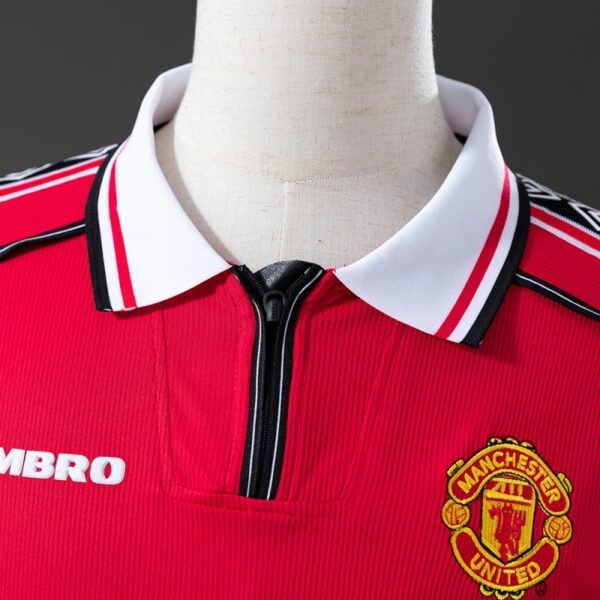 Manchester United 1998/99 Home Retro Jersey – Treble Winners Edition