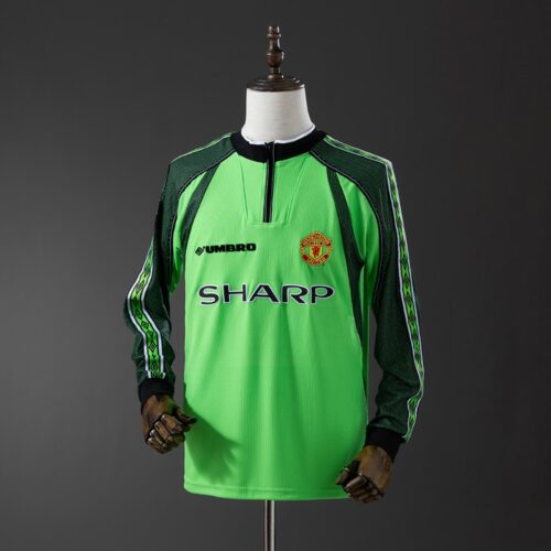 Manchester United 1998/99 Away Long Sleeve Retro Jersey – Goalkeeper