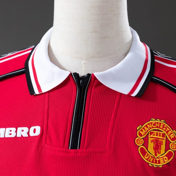 img_5967 Manchester United 1998/99 Home Long Sleeve Retro Jersey – Treble Winners Edition