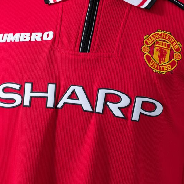 img_5968 Manchester United 1998/99 Home Long Sleeve Retro Jersey – Treble Winners Edition