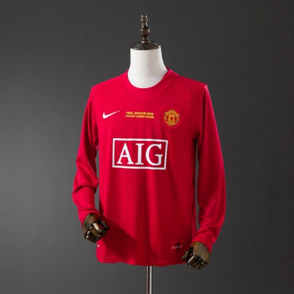 Manchester United Retro 07/08 Long Sleeve – Champions League Edition