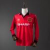 img_6056 Manchester United 1994/96 Home Long Sleeve Retro Jersey – Classic Red Edition