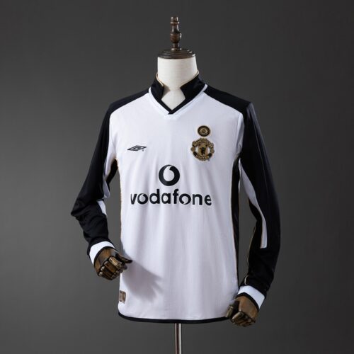 Manchester United 2001/02 Centennial Edition Reversible Long Sleeve Jersey – 100 Year Anniversary