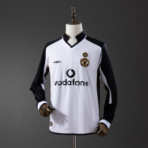img_6078 Manchester United 2001/02 Centennial Edition Reversible Long Sleeve Jersey – 100 Year Anniversary