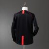 Manchester United 2007/08 Away Long Sleeve Retro Jersey – Black Champions Edition