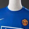 Manchester United 2008/09 Second Away Long Sleeve Retro Jersey – Blue Edition
