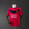 Manchester United 2010 Home Retro Jersey – Classic Red Edition