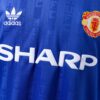 Manchester United 1988/90 Second Away Retro Jersey – Classic Blue Edition