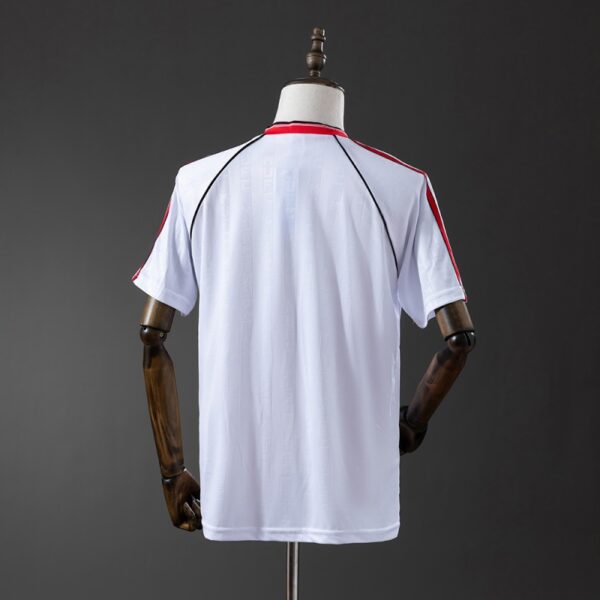 Manchester United 1991 White Away Retro Jersey – Classic Cup Winners Edition