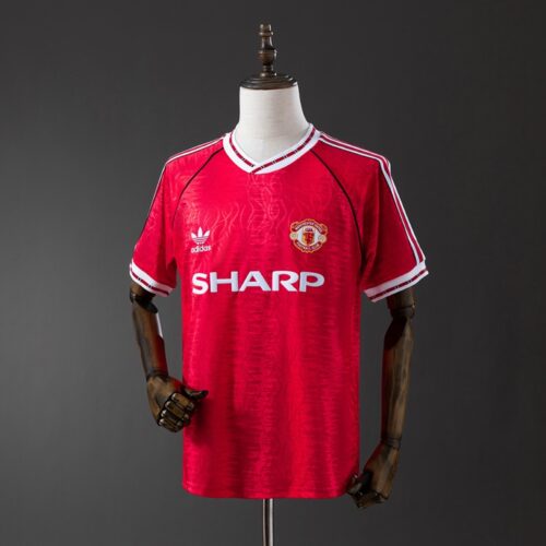 Manchester United 1990/92 Home Retro Jersey – Classic Early 90s Edition