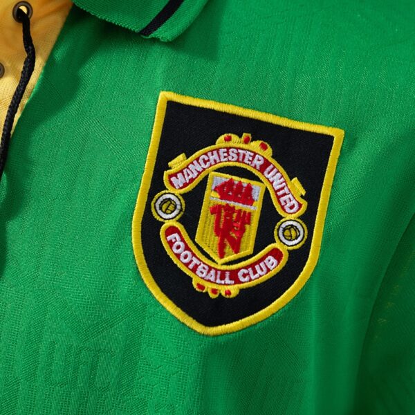 img_6183 Manchester United 1992/94 Yellow & Green Retro Jersey – Classic Newton Heath Inspired Edition