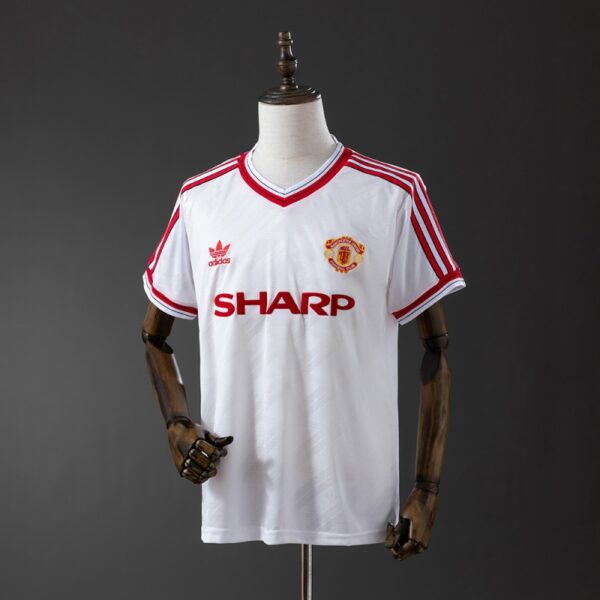 Manchester United 1986/88 Away Retro Jersey – Classic 80s Edition